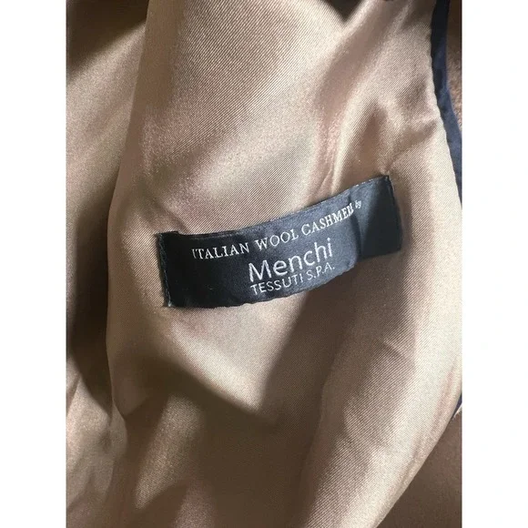 J Crew Coat Womens 8P Petite Italian Wool Cashmere - Picture 10 of 13